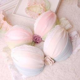 ☆女孩衣著☆日系深V聚攏前扣式上托少女運動?衣Y型美背光面可插片字母文胸罩(NO.40) 歷史價格詳細信息