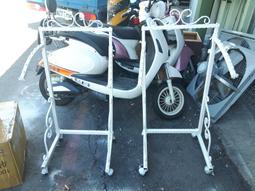 二手吊衣桿服飾店用大輪雙煞車吊衣桿一座999元 歷史價格詳細信息