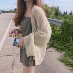 夏季薄款長防曬衫 韓版冰絲針織衫 超透氣寬鬆小外套 寬鬆中長款防曬衣 空調衫 薄外套 罩衫 披肩 吊帶裙外搭外套 (滿599元免運) 歷史價格詳細信息