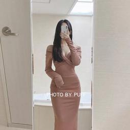 Ins新款高腰修身速幹連體衣褲女長袖純色運動健身套裝彈力瑜伽服 歷史價格詳細信息