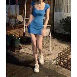 白色短裙夏拍照好看的裙子韓版海邊度假連衣裙2021新春衛衣裙薄款【2021夏秋上新】 歷史價格詳細信息