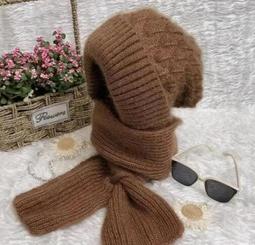 帽子女秋冬毛線帽雪尼爾針織冷帽大頭圍白色顯臉小水桶漁夫帽冬季#促銷 #現貨 #可開發票 歷史價格詳細信息