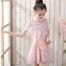 現貨 漢服兒童女冬季套裝新款唐裝旗袍兒童喜慶新年寶寶衣服兔年拜年服 歷史價格詳細信息