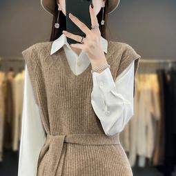 新款羊毛針織襪套冬季女士加厚保暖抗起球小腿堆堆襪ins風DWZ03 歷史價格詳細信息