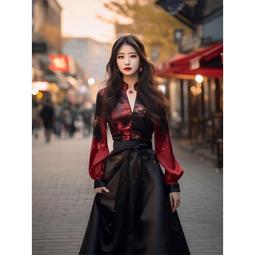 兩件套中式印花短袖小衫高腰直筒褲長褲夏季媽媽裝休閒套裝 歷史價格詳細信息