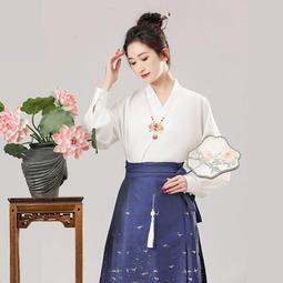 漢服 改良漢服限量搶購魏晉晉制 中國風 齊腰漢服 古著 唐裝 漢元素 古風 復古 中國風服飾 中國風套服 歷史價格詳細信息