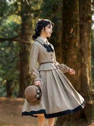 【Starydust預購】紐扣熊-摯夏古典風優雅短袖OP連身裙定金/Lolita《截止日》6月29日 歷史價格詳細信息