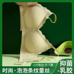 乳膠內衣女士無痕美背無鋼圈文胸運動舒適聚攏內衣女蕾絲胸罩跨境 歷史價格詳細信息