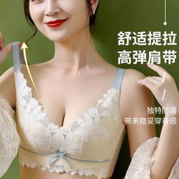 新款大尺碼蕾絲無痕內衣大胸顯小集中爆乳無鋼圈內衣薄杯女 歷史價格詳細信息