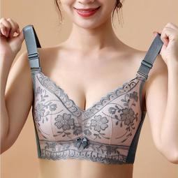 女士內衣 內衣女性感小胸集中爆乳收副乳防下垂上託調整型無鋼圈內衣大尺碼胸罩 歷史價格詳細信息