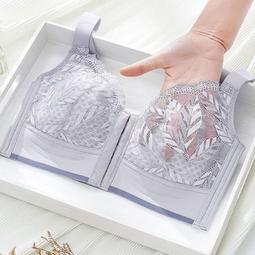 台灣現貨新品 【貍曉媄】超包覆調整型無鋼圈內衣 少女性感縷空胸罩 小胸女神內衣 爆乳超深V事業 深溝爆奶罩蕾絲&hearts;深v上推 歷史價格詳細信息