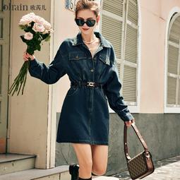 牛仔服秋季女2022新款初早秋季小香風感街牛仔夾克短外套女士上衣正品 促銷 歷史價格詳細信息