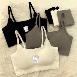 【免運】冰絲無痕少女發育期小背心學生女大童防凸點不跑位抹胸薄款內衣夏 歷史價格詳細信息