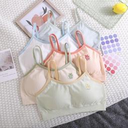 台灣現貨內衣學生髮育期小背心韓版初中生二階段女童無痕內衣 歷史價格詳細信息