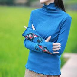 新品 雙面德絨長袖t恤男 中高領 圓領 打底衫秋冬款 長袖上衣  M-5XL 針織上衣 毛衣男 男士打底衫修身T恤 內搭 歷史價格詳細信息