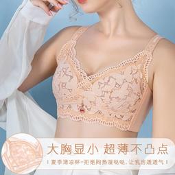 台灣現貨新品大尺碼內衣女薄款無鋼圈胖mm大尺碼200斤集中爆乳縮胸調整型顯胸小六排扣 歷史價格詳細信息