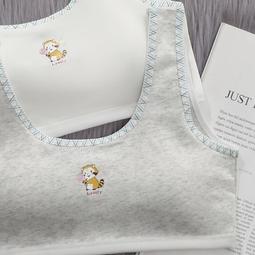 台灣現貨純棉中學內衣女學生韓版胸小背心女童發育期小學生內衣 歷史價格詳細信息