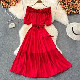 ?『現貨?』性感一字肩少婦戰袍 情趣SM制服 性感情趣內衣用品 性感透明激情調情 火辣制服誘惑 夜店辣妹性感洋裝 齊b短 歷史價格詳細信息