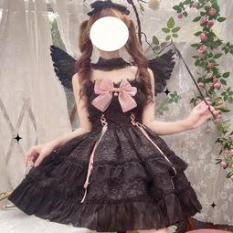 原創正版哥特風暗黑系Lolita洋裝日常軟妹op茶會重工洛麗塔連衣裙 歷史價格詳細信息