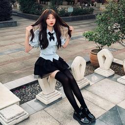 jk裙子 jk套裝女童2024春秋學院風校兒童襯衫百褶裙兩件套中大童制裙 歷史價格詳細信息