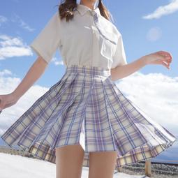 日系JK格裙百褶裙半身裙jk制服裙新款格子裙原宿裙百搭夏季款格裙 歷史價格詳細信息