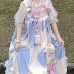 原創奶牛紋校園日韓電腦背包女大學高中書包森系滌綸帆布雙肩包 歷史價格詳細信息