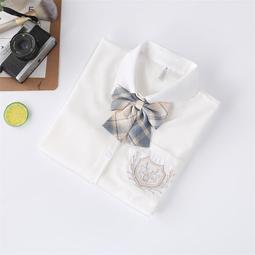 學生jk襯衫中長款百褶半身裙長裙套裝大碼班服短袖學院風製服女夏 歷史價格詳細信息