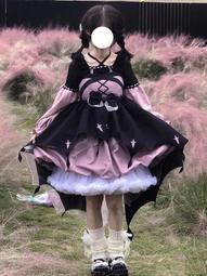 小魔女lolita泡泡熊原創設計洛麗塔連衣裙公主洛麗塔春節新年戰袍 歷史價格詳細信息