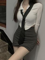 套裝長袖襯衫女職業裝工作服2022秋冬新款女襯衫緊身韓版大氣.A3 歷史價格詳細信息