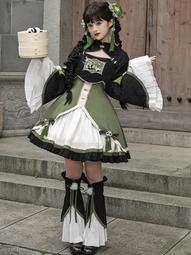 原創洛麗塔日常中華風新年戰袍紅色過年拜年服聖誕節Lolita連衣裙 歷史價格詳細信息