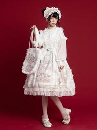 【現貨】豹了個貓原創lolita皇冠熊OP可愛寬松洛麗塔日常連衣裙 歷史價格詳細信息