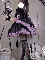 《少女魔法師》黑色大蝴蝶結飄帶發夾頭飾女后腦勺發飾高級感氣質~熱銷 歷史價格詳細信息