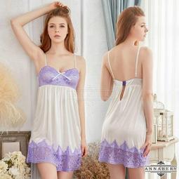 中大尺碼Annabery氣質白色雪紡交叉美背二件式睡衣 情趣性感睡衣 蕾絲 居家服 批發【天使寶貝】NY18020018 歷史價格詳細信息