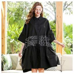 polo領顯瘦中長款連衣裙女2024夏季新款拼色時尚百搭大擺裙棉線裙 歷史價格詳細信息