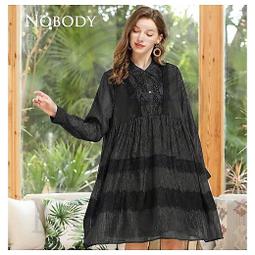 polo領顯瘦中長款連衣裙女2024夏季新款拼色時尚百搭大擺裙棉線裙 歷史價格詳細信息