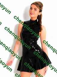 漆皮連身聖誕服女王聖誕節服裝 性感角色扮演服聖誕裝 連身爆乳聖誕節衣服派對表演服~流行E線F102 歷史價格詳細信息