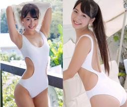 性感魚~泳裝布料~白色藍紅黑邊情趣泳裝 (A204W) 歷史價格詳細信息