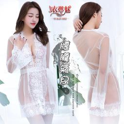 《YIRAN MEI》迷情愛戀！蕾絲緹花小蓋袖透膚睡衣﹝粉﹞ 歷史價格詳細信息