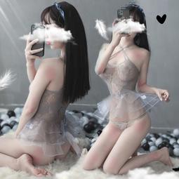 情趣內衣 情趣制服 網紅性感情趣內衣制服誘惑透視白紗露肩蕾絲歐美式吊帶美人 歷史價格詳細信息