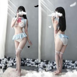 小白兔情趣內衣 角色扮演軟萌兔女郎 白色絨毛兔耳朵帽子比基尼組 台灣現貨- 愛衣朵拉C012 歷史價格詳細信息