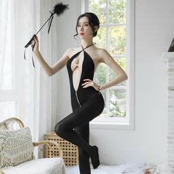 【AV1情趣】現貨 性感緊身馬甲開檔連體衣 大碼露乳透視網紗連體衣綁帶式緊身馬甲L104 歷史價格詳細信息