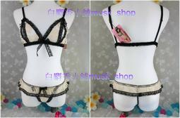 單一尺寸F-成套紅色蜻蜓綁帶露咪咪無鋼圈比基尼+開襠褲-1503＊白麝香小舖全新MURENA夢漣娜性感系列 歷史價格詳細信息