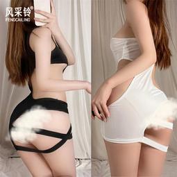 【AV1情趣】現貨 性感緊身馬甲開檔連體衣 大碼露乳透視網紗連體衣綁帶式緊身馬甲L104 歷史價格詳細信息