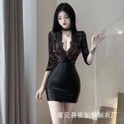 情趣內衣 情趣制服 夜如夢情趣內衣深V秘書制服蕾絲衣服包臀裙套裝誘惑激情睡衣1605 價格比較,價格查詢,歷史價格詳細信息