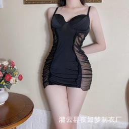 情趣內衣 情趣制服 情趣內衣性感透視學生白襯衫領繩蝴蝶結制服誘惑英倫格子百褶短裙 歷史價格詳細信息