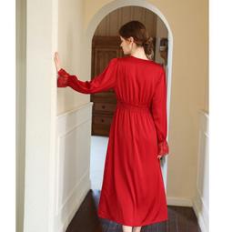 睡衣女春夏季睡裙女宮廷風長袖蕾絲新款韓版可愛公家居服長裙  露天市集  全臺最大的網路購物市集 歷史價格詳細信息