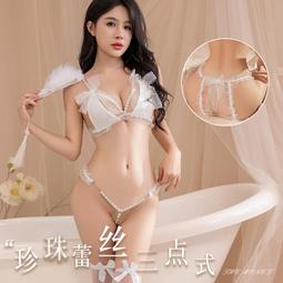 性感內褲 珍珠誘惑 珍珠蕾絲三角情趣內褲 低腰 多色可選(F號) AngelHoney天使霓裳 歷史價格詳細信息