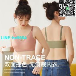 【小楊嚴選】舒適 光面 性感 無鋼圈 美背內衣女內衣夏季薄款小胸集中爆乳 歷史價格詳細信息