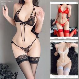 女性感情趣內衣蕾絲拼接網紗深v透視裝連體衣9470 歷史價格詳細信息