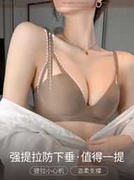 【限時下殺1.3】內衣套裝女文胸聚攏無鋼圈夏季薄款無痕少女中學生小胸防下垂胸罩 歷史價格詳細信息